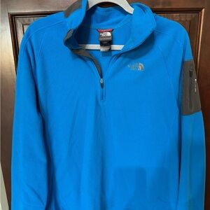 The North Face Men's Blue and Gray Performance Jacket